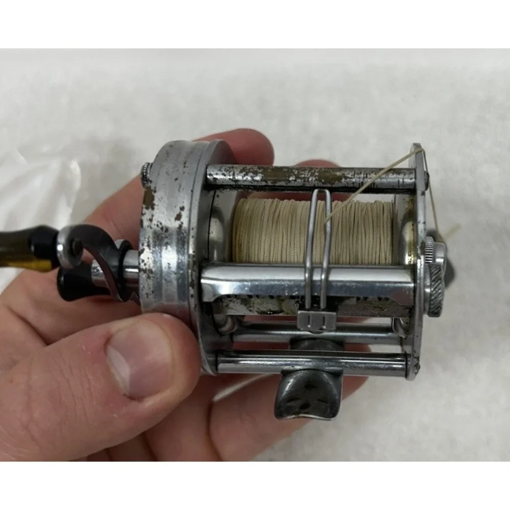 Shakespeare Criterion 1960 Model GE Baitcasting Fishing Reel Tested